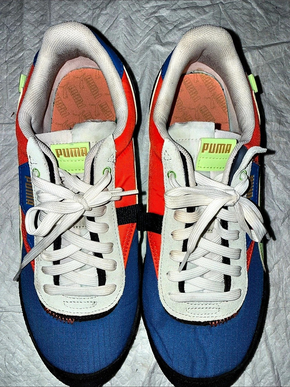 PUMA Future Rider Play On Color Block Sneakers US 11.5